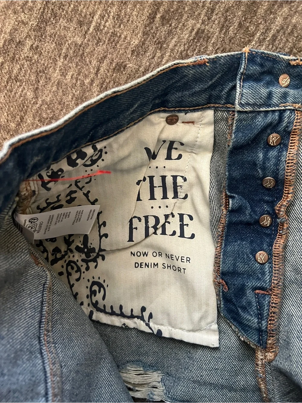 Now or Never Denim Shorts